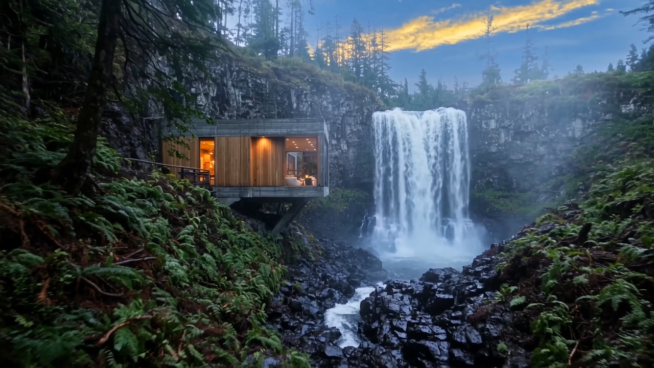 The Cascade House